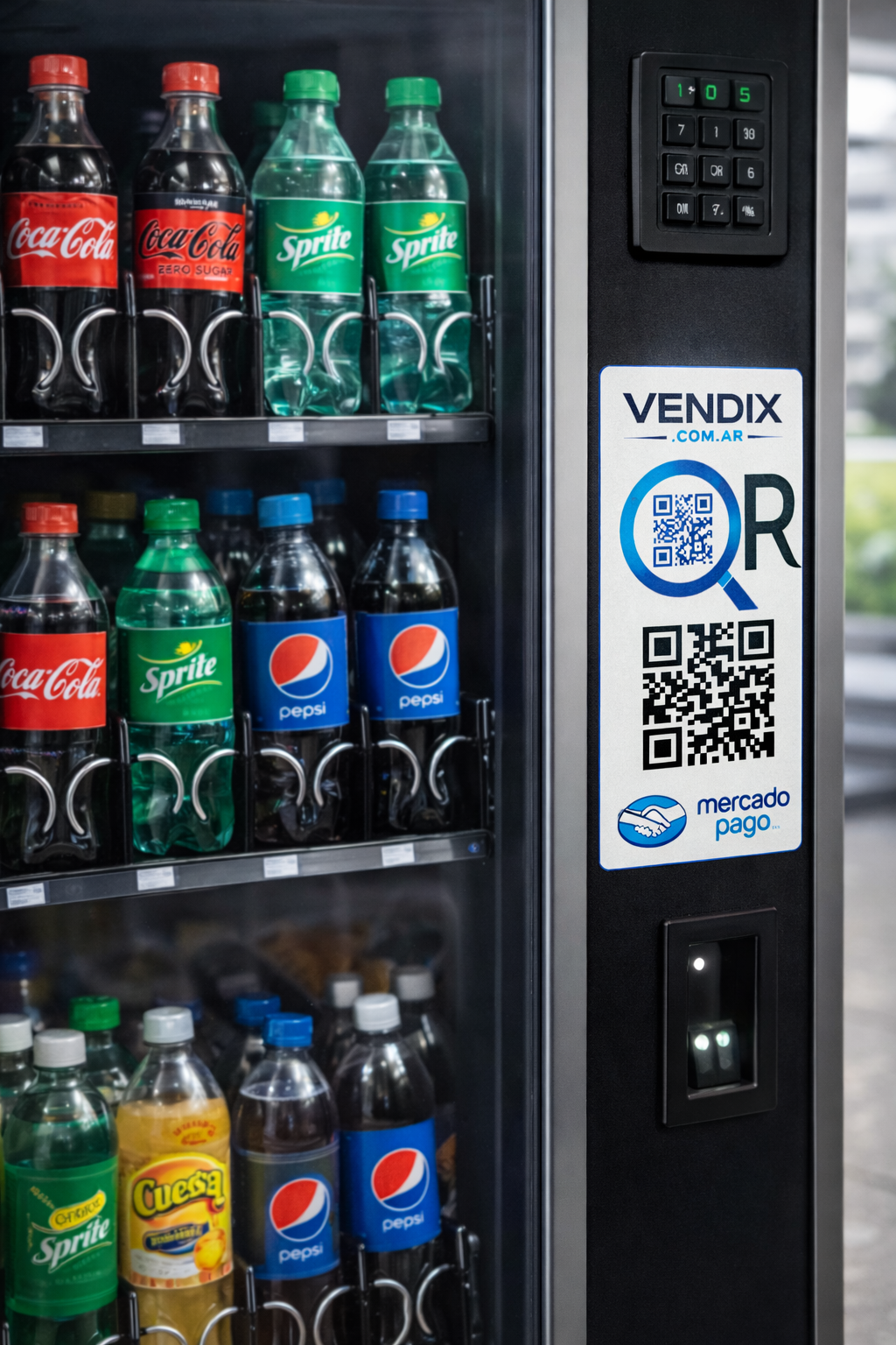 Uso de Vendix en máquina expendedora